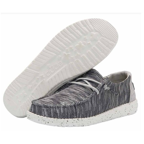 NEW Women’s Wendy Sox Dark Grey Hey Dude - Picture 2 of 3